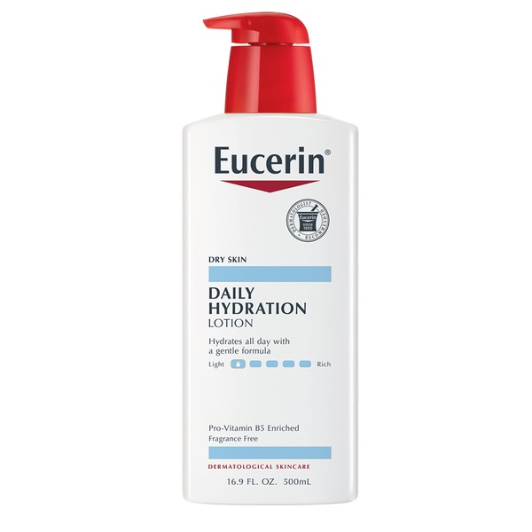 Eucerin - Loción corporal hidratante para uso diario, 16.9 oz