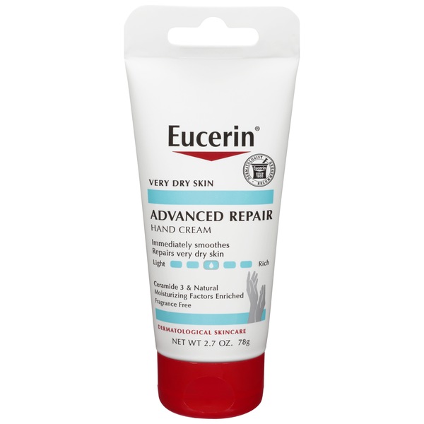 Eucerin Advanced Repair Hand Cream, 2.7 OZ