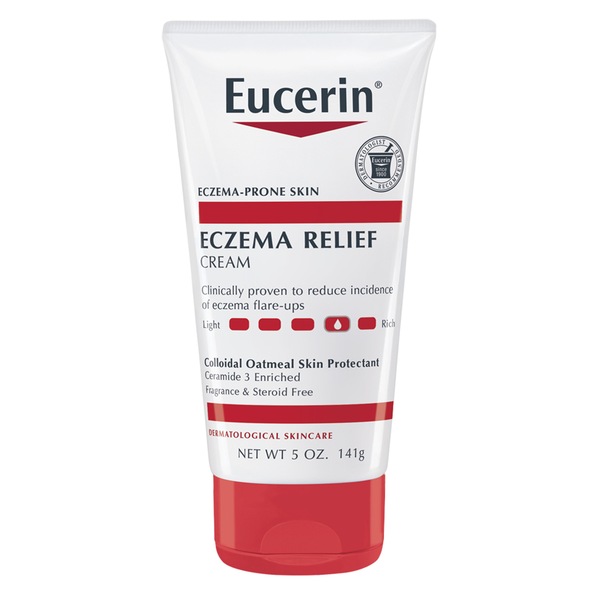Eucerin - Crema corporal para el alivio del eczema, 5 oz