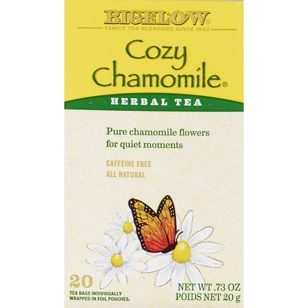 Bigelow Cozy Chamomile Herb Tea, 0.73 oz