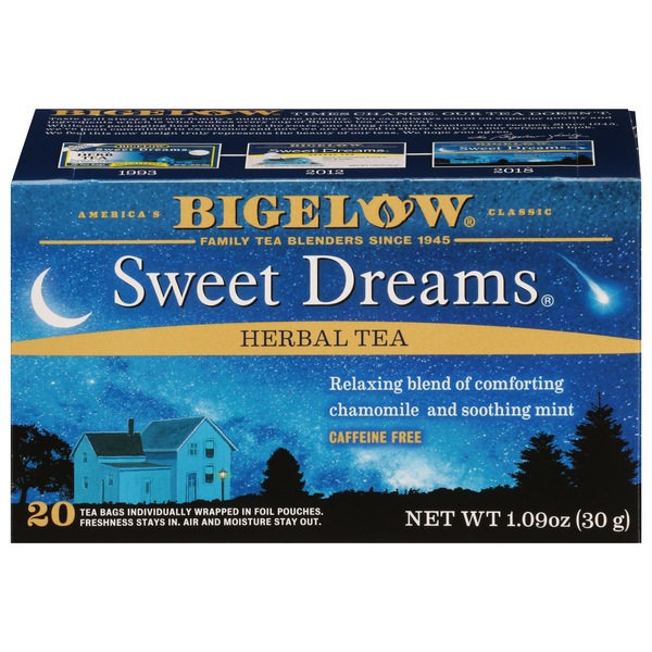 Bigelow Sweet Dreams Tea Bags, 20 ct, 1.09 oz