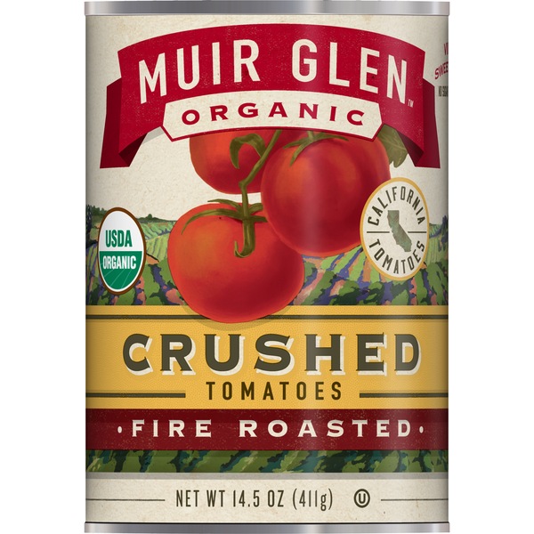 Muir Glen Organic Crushed Fire Roasted Tomatoes, 14.5 OZ