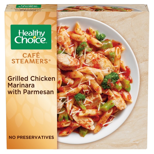 Healthy Choice Café Steamers Grilled Chicken Marinara with Parmesan, 9.5 oz