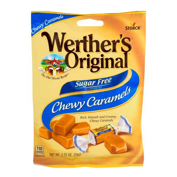 Werther's Original Sugar Free Chewy Caramels, 2.75 oz