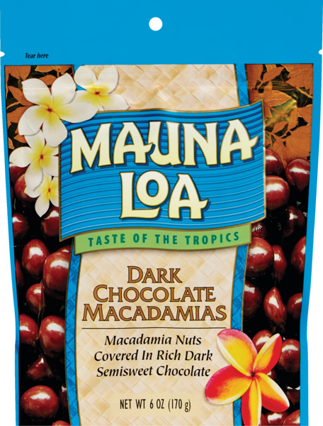 Mauna Loa Dark Chocolate Macadamias