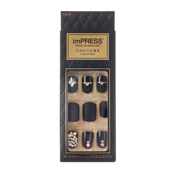 KISS imPress Press-On Manicure Couture Collection - Uñas postizas