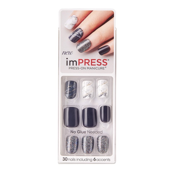 KISS imPRESS Press-on Manicure, 30CT, Haze