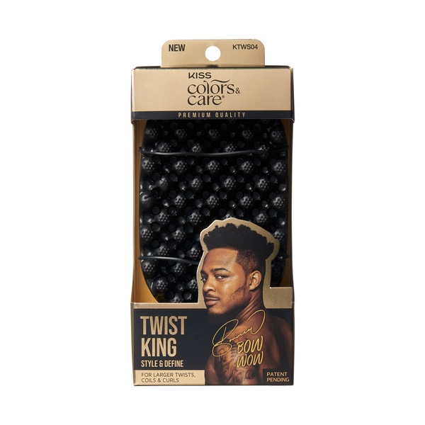 KISS Colors & Care Style & Define Twist King Premium Twist Tool, Black