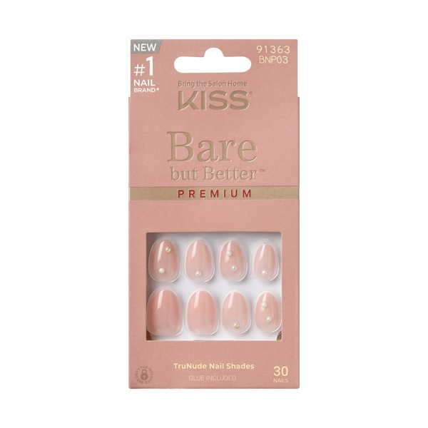 KISS Bare but Better Nude False Nails, Slay
