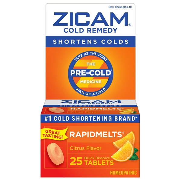Zicam Cold Remedy RapidMelts, 25 CT