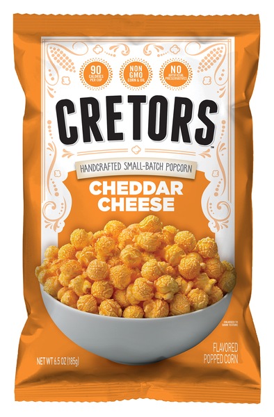 G.H. Cretors Cheddar Cheese Flavored Popcorn, 6.5 oz