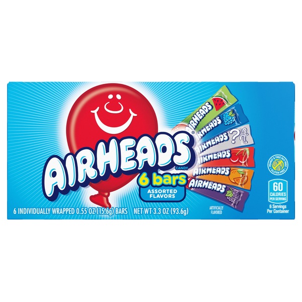 AirHeads Candy, 6 ct