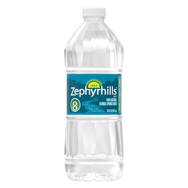 How Long Is A Zephyrhills Water Bottle Zephyrhills 100% Natural Spring Water Plastic Bottle 20 OZ - CVS Pharmacy