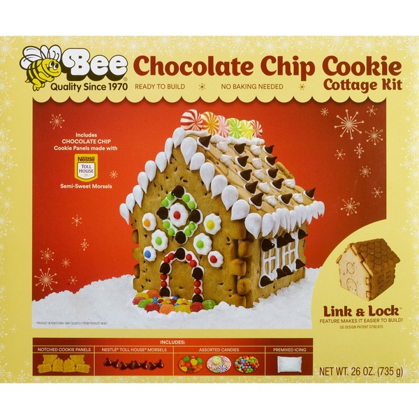 Bee Toll House Chocolate Chip Cookie Cottage, 1 ct, 26 oz