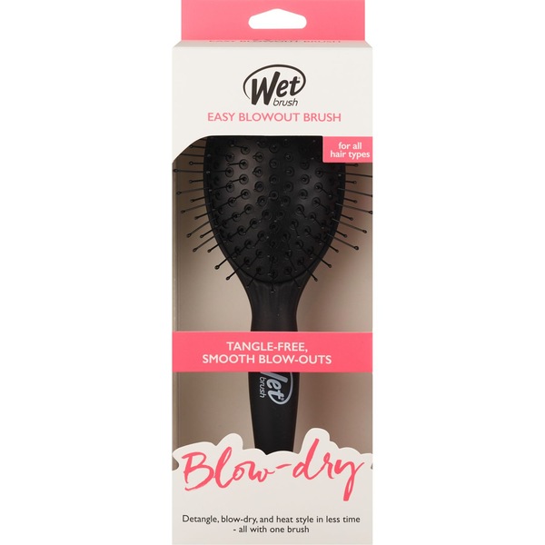 Wet Brush Easy Blowout Hair Brush, Black