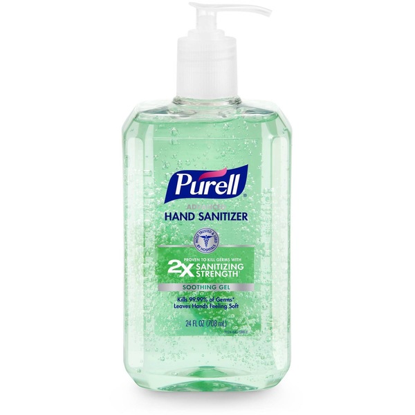 Purell Soothing Gel Hand Sanitizer, 24 OZ