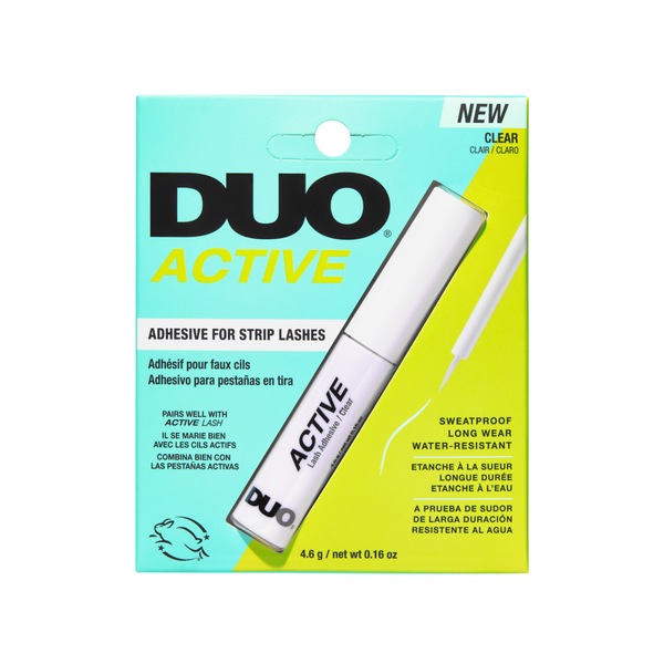 DUO Active Adhesive Brush for Strip Lashes, Clear