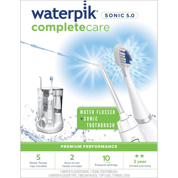 Waterpik Complete Care 5.0 Water Flosser + Toothbrush, WP-861