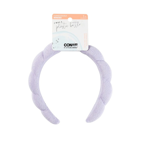 Conair Scunci Bubble Headband Consciously Minded, Purple, 1 CT