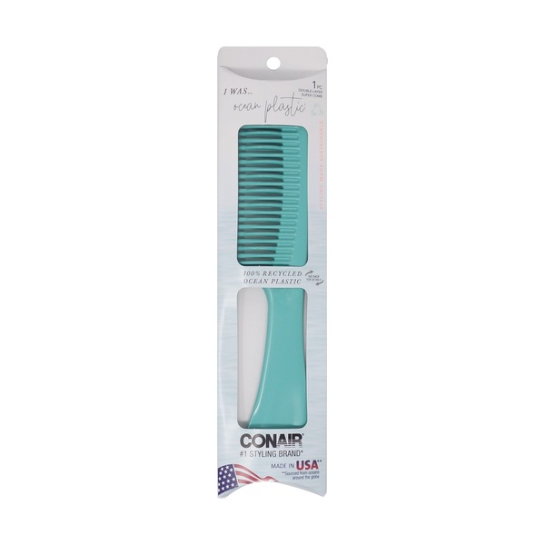 Conair Consciously Minded Double Layer Super Comb 1pk