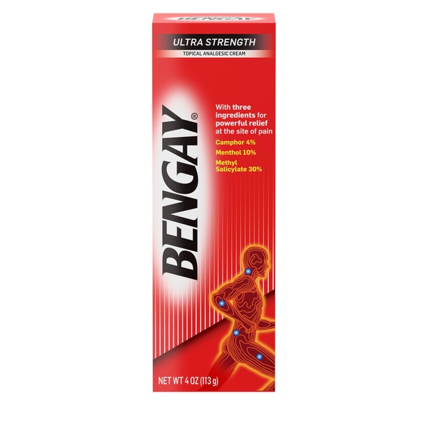 Ultra Strength Bengay Topical Pain Relief Cream