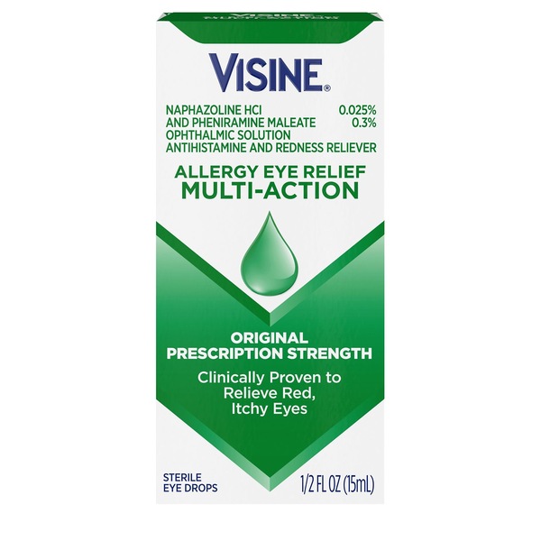 Visine Allergy Eye Relief Multi-Action Drops, 0.5 OZ