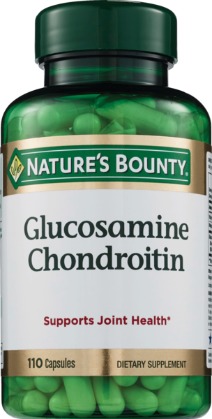 Nature's Bounty Glucosamine Chondroitin Complex Capsules, 110 CT