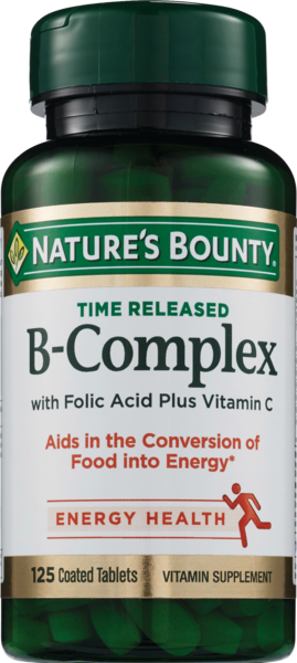 Nature's Bounty B-Vitamin Complex Tablets, 125 CT