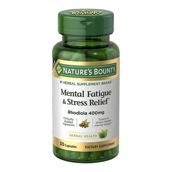 NATURE'S BOUNTY MENTAL FATIGUE & STRESS RELIEF TABLETS