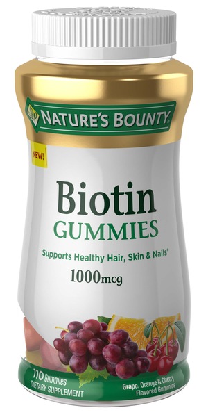 Nature's Bounty Biotin Gummies, 110 CT