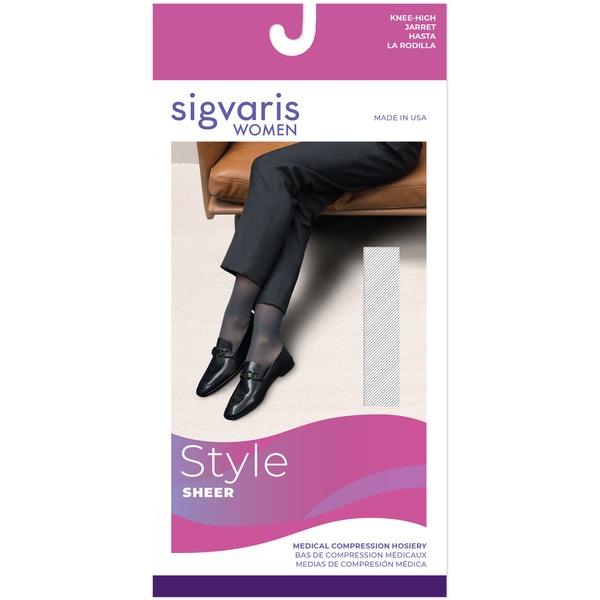 781C Style - Medias de 15-20 mmHg W ML, Suntan