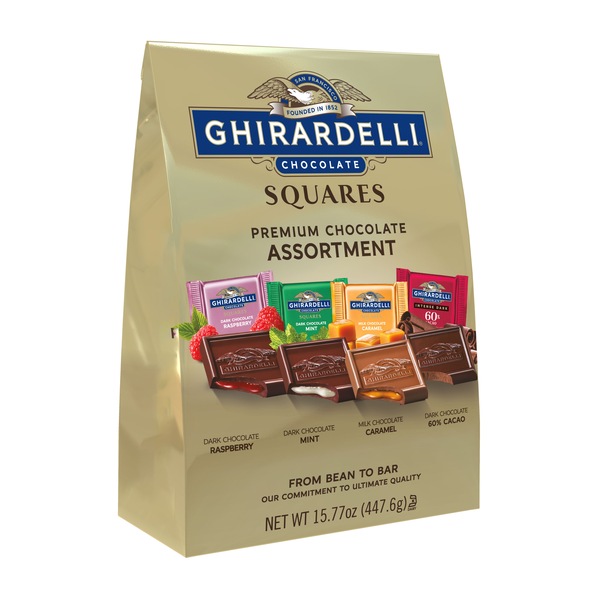 Ghirardelli Chocolate Squares Premium Assorted Bag, 15.77 oz