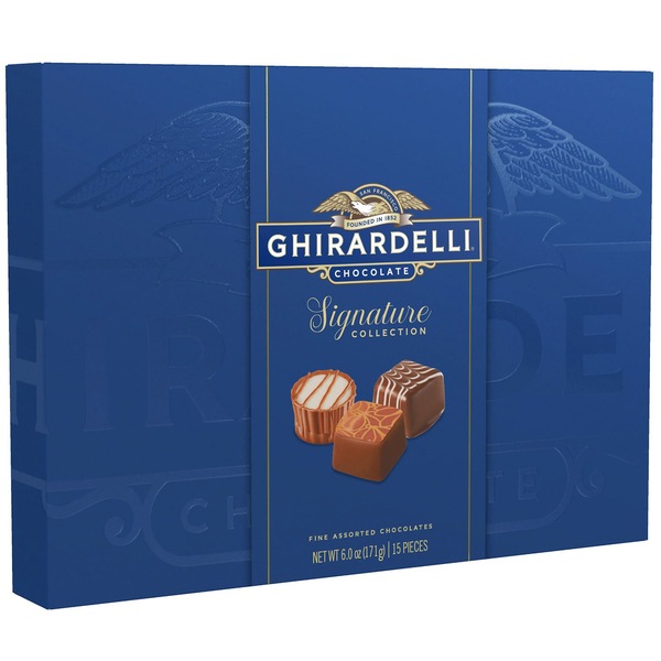 Ghirardelli, Signature Collection Fine Assorted Chocolates Gift Box, 6 oz
