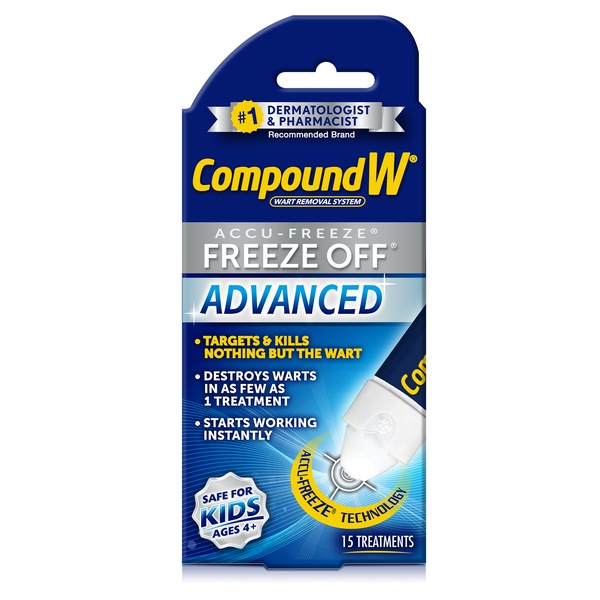 Compound W Accu-Freeze, Freeze Off Advanced Wart Remover