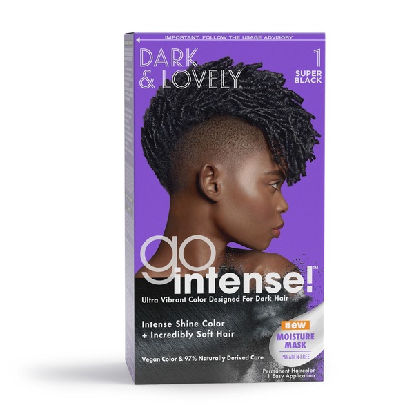 Dark & Lovely Go Intense! Ultra Vibrant - Tinte permanente para cabello