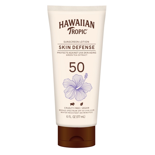 Hawaiian Tropic Skin Defense  SPF 30 Sunscreen Mist, 3.4 OZ