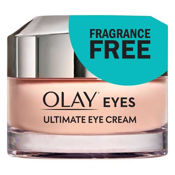 Olay Ultimate Eye Cream for Wrinkles, Puffy Eyes + Dark Circles, 0.4 OZ