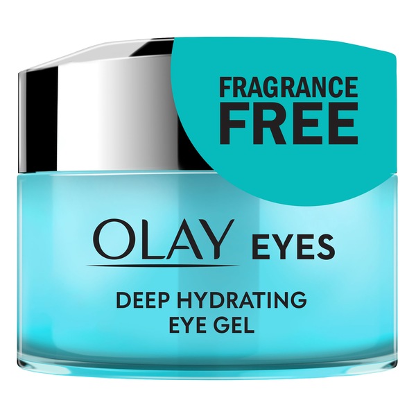 Olay - Gel de hidratación profunda con ácido hialurónico, para ojos cansados, 0.5 oz