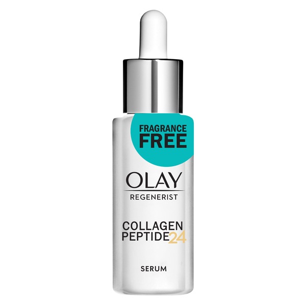 Olay Regenerist Collagen Peptide 24 Face Serum, Fragrance-Free, 1.3 OZ