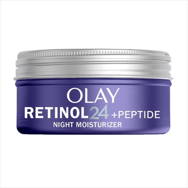 Olay Retinol 24 + Peptide Face Moisturizer, Recyclable Jar, 1.7 OZ