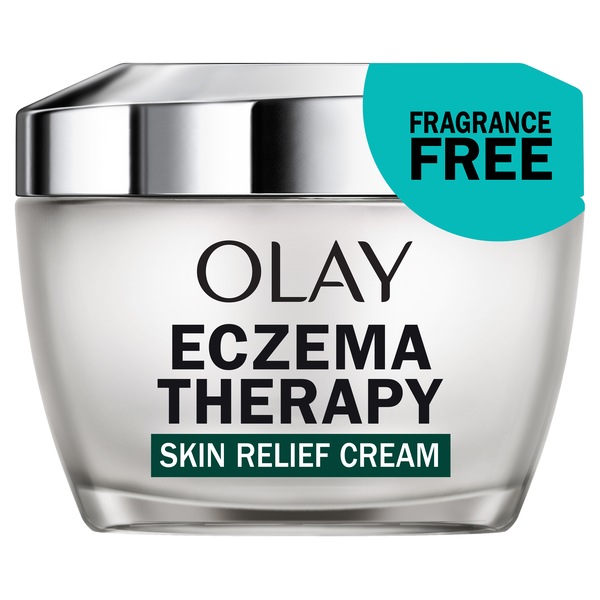 Olay Sensitive Eczema Therapy Face Moisturizer, Fragrance-Free, 1.7 fl oz