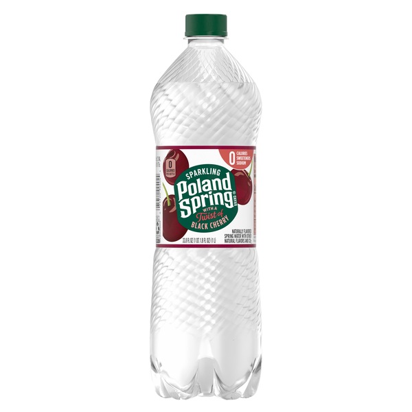Poland Spring Sparkling Water, 33.8 oz. Bottle