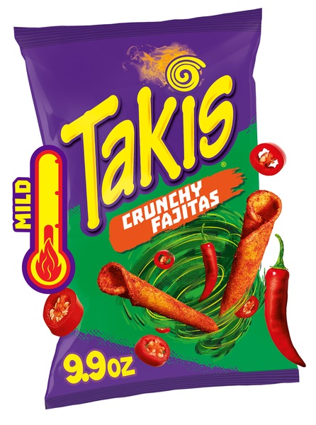 Takis Crunchy Fajitas Rolled Tortilla Chips