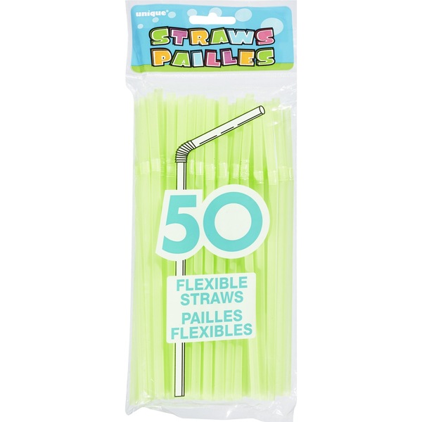 Omni Party - Pajillas flexibles, fluorescentes