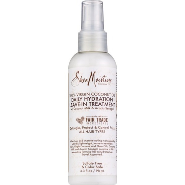 SheaMoisture 100 Virgin Coconut Oil Daily Hydration leavein Treatment