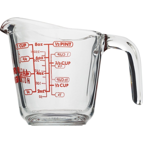 Anchor Hocking Glass Measuring Cup, 8 oz