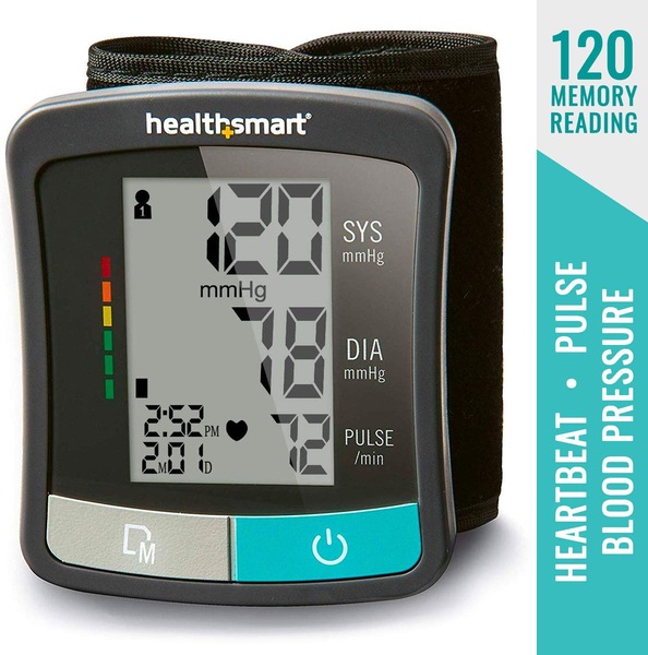 HealthSmart Standard Series Universal Wrist Blood Pressure Monitor