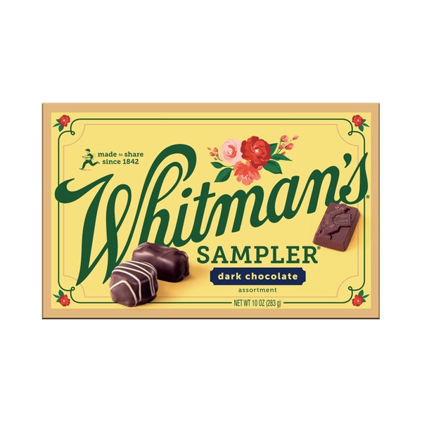 Whitman's Dark Chocolate Assortment, 10 oz