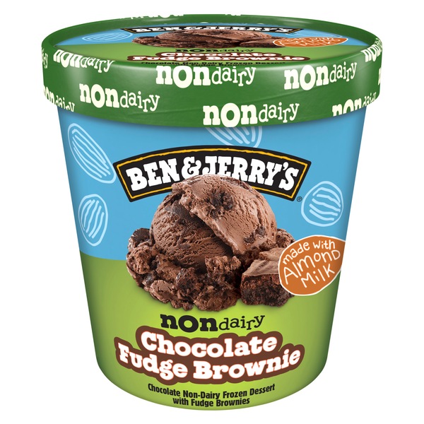 Ben & Jerry's Non-Dairy Chocolate Fudge Brownie Frozen Dessert, 16 oz