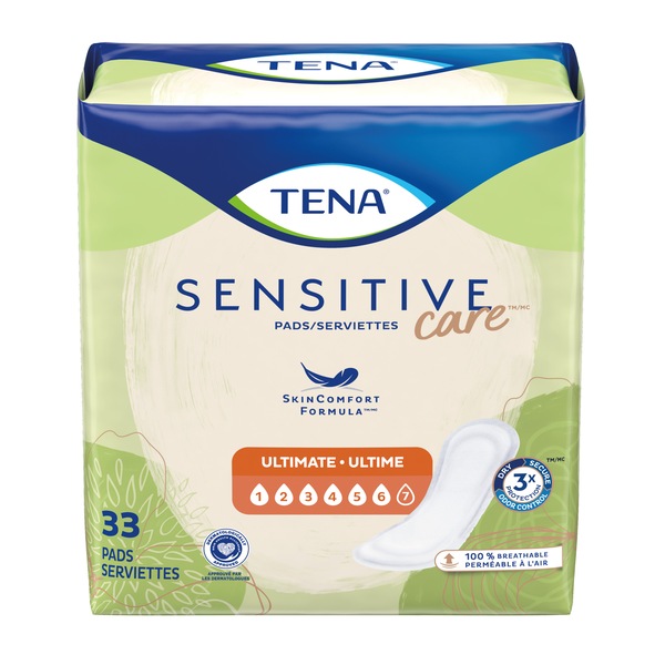 Tena Incontinence Pads For Women Ultimate Absorbancy